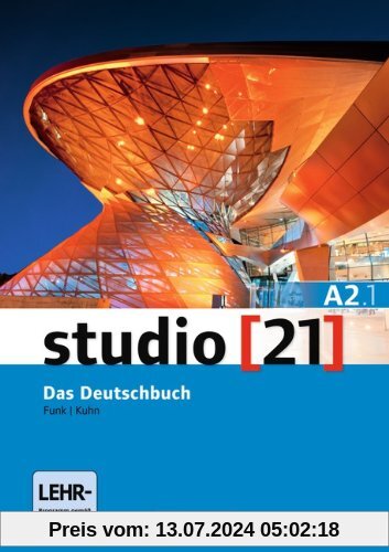 studio [21] - Grundstufe: A2: Teilband 1 - Das Deutschbuch (Kurs- und Übungsbuch mit DVD-ROM): DVD: E-Book mit Audio, interaktiven Übungen, Videoclips